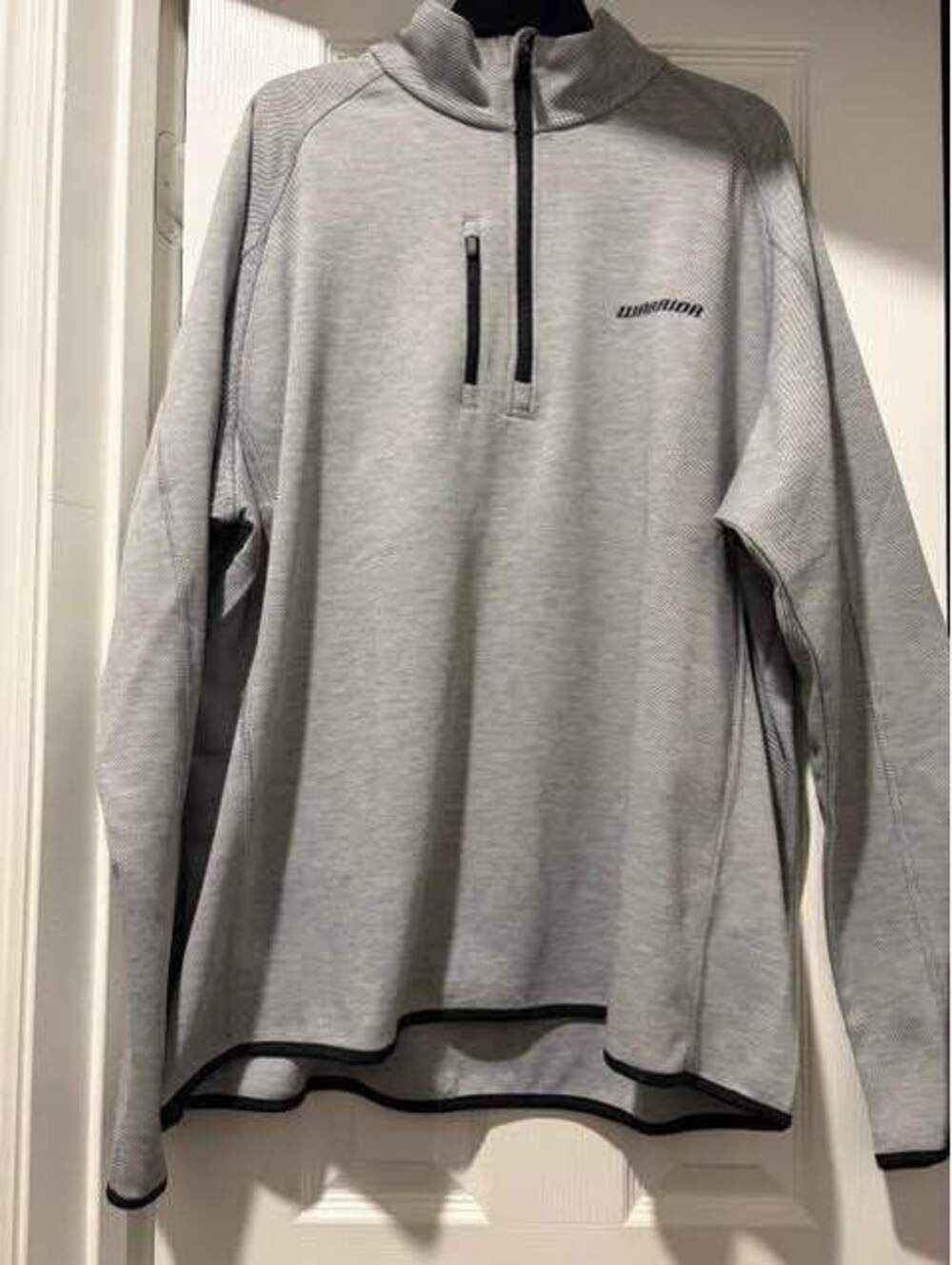 Warrior Gray Half-Zip Pullover Sweatshirt 2xl